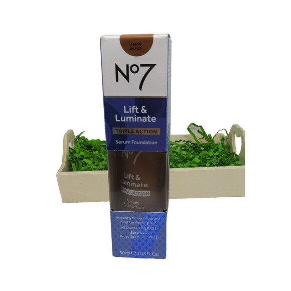 No7 Lift & Luminate Triple Action Serum Concealer - 0.27 fl oz -Deeply Bronze - Picture 1 of 4